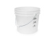 APS Pro Wash Bucket 3,5 GAL - 13L Wascheimer semi-transparent