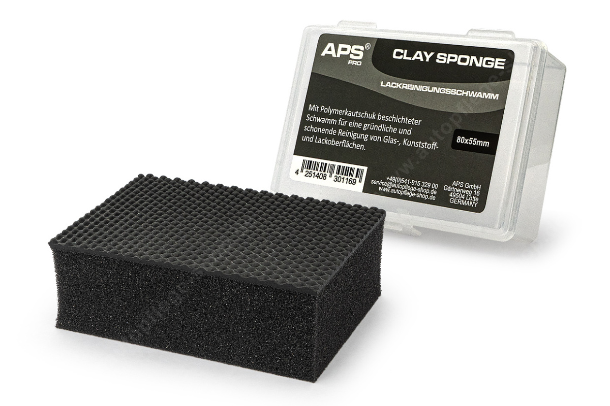 APS Clay Block - Reinigungsknete-Schwamm 80x55mm 