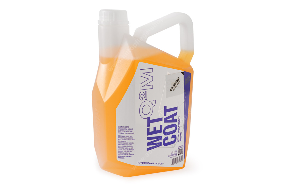GYEON Q2M WetCoat 500ml  Hydrophobic Booster Spray & Rinse