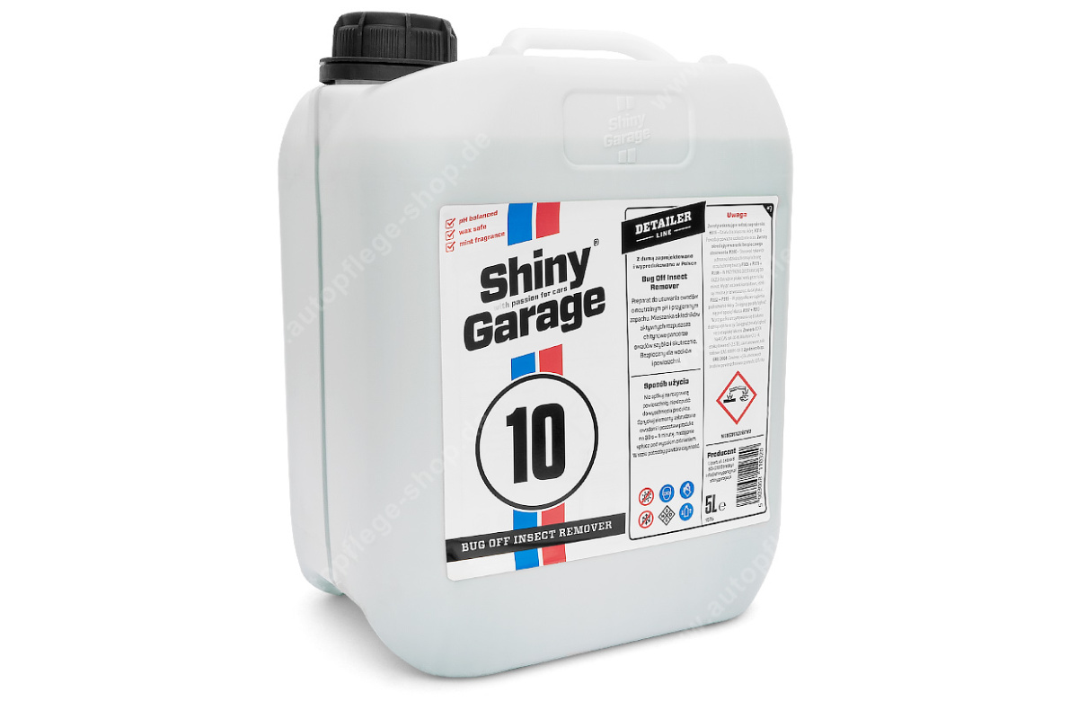 Shiny Garage Bug Off - pH-neutraler Insektenentferner 5L 