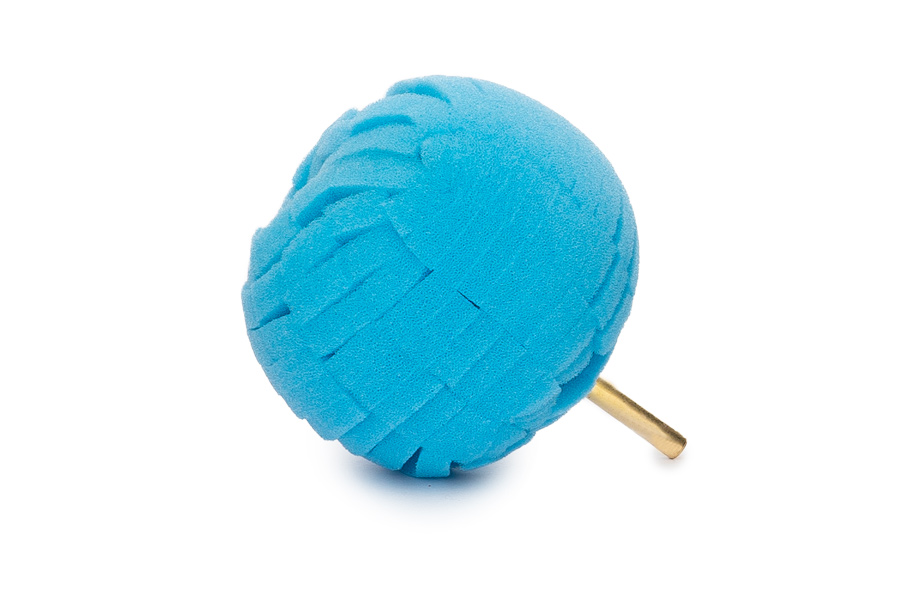 APS Foam Cutting Ball - Regular Cut Polierkugel blau Ø70mm