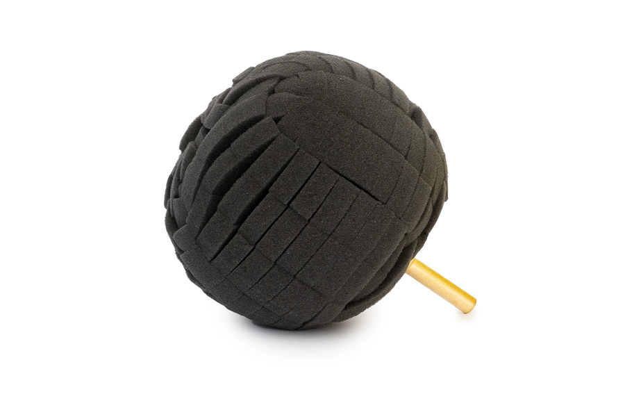 APS Foam Finishing Ball - weiche Polierkugel schwarz Ø70mm